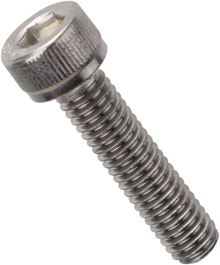 M3 X 30Mm Socket Head Cap Screws Metric, Allen Socket Drive, Stainless Steel 304, Full Thread, Bright Finish, Machine Thread, 10