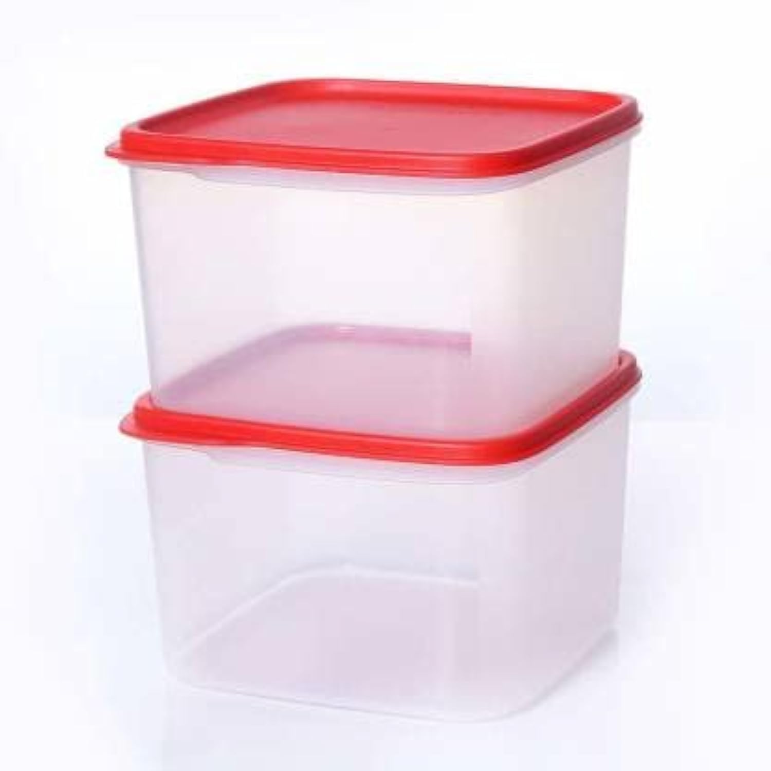 Tupperware Plastic Utility Container 2500 Ml Pack Of 2 (Multicolor)
