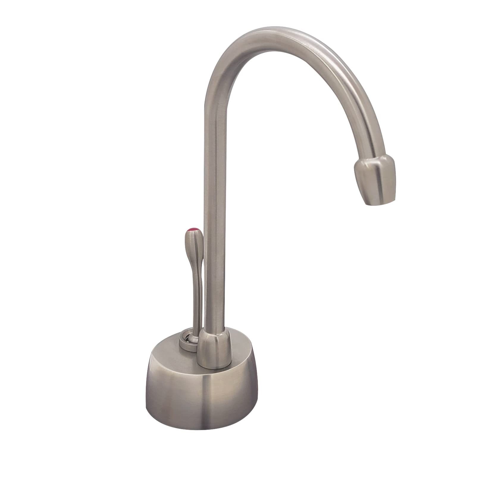 Westbrass D271-Nl-07 Velosah 9'' 1-Handle Hot Water Dispenser Faucet (Tank Sold Separately), Satin Nickel