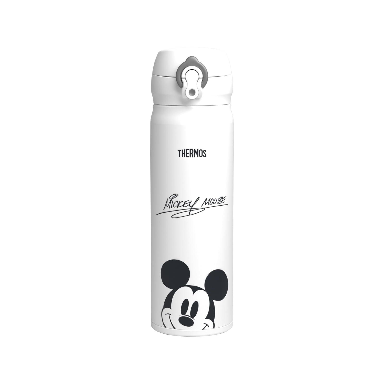 Thermos JNL506DS MCY VacuumInsulated Portable Mug, 16.9 fl oz (500 ml), Mickey, Easy to Clean, Lightweight, Onetouch Opening,
