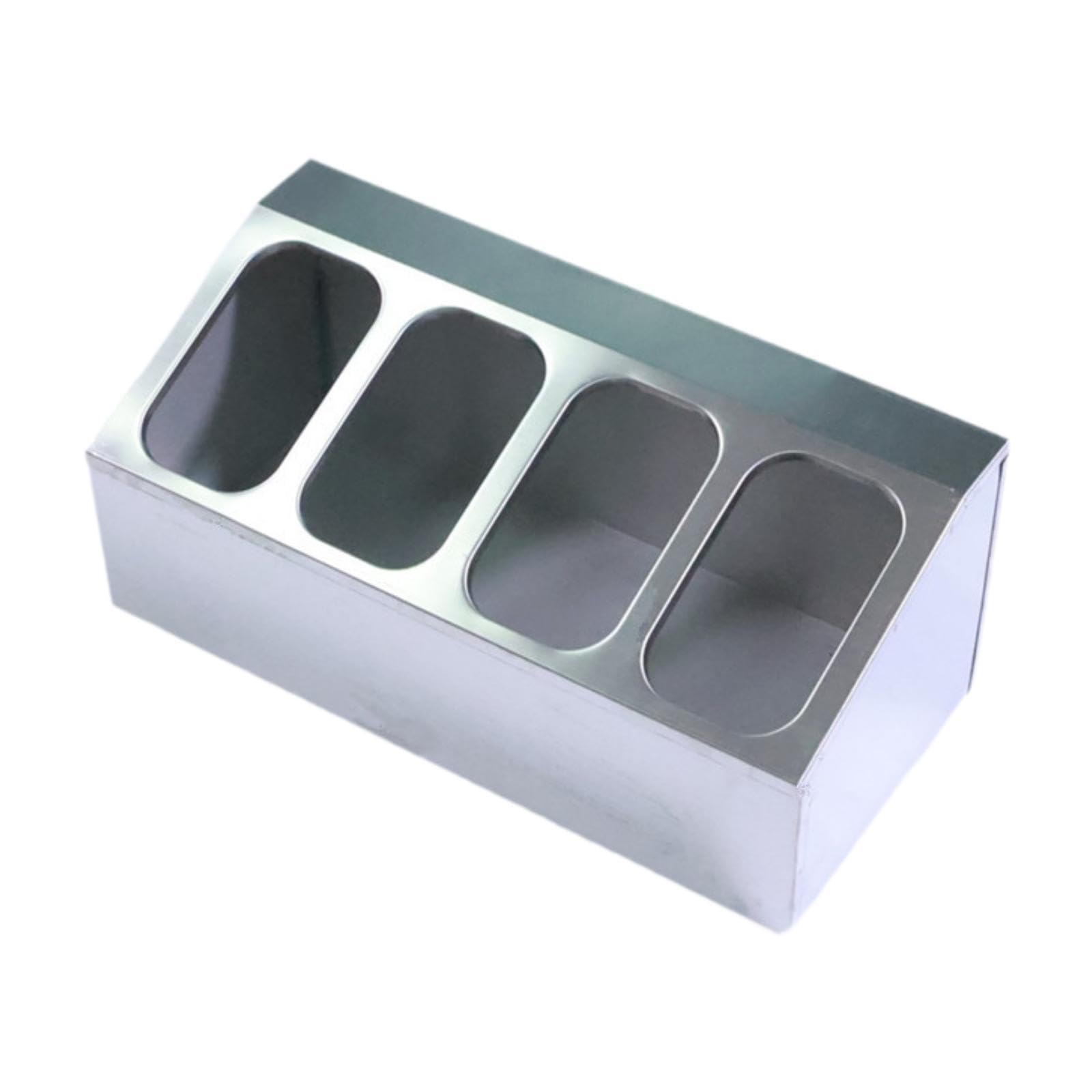 Enakshi Spice Canister Organizer Storage Spice Pots Shelf For Table Pantry Household 4 Grids|Home & Garden | Kitchen, Dining & B