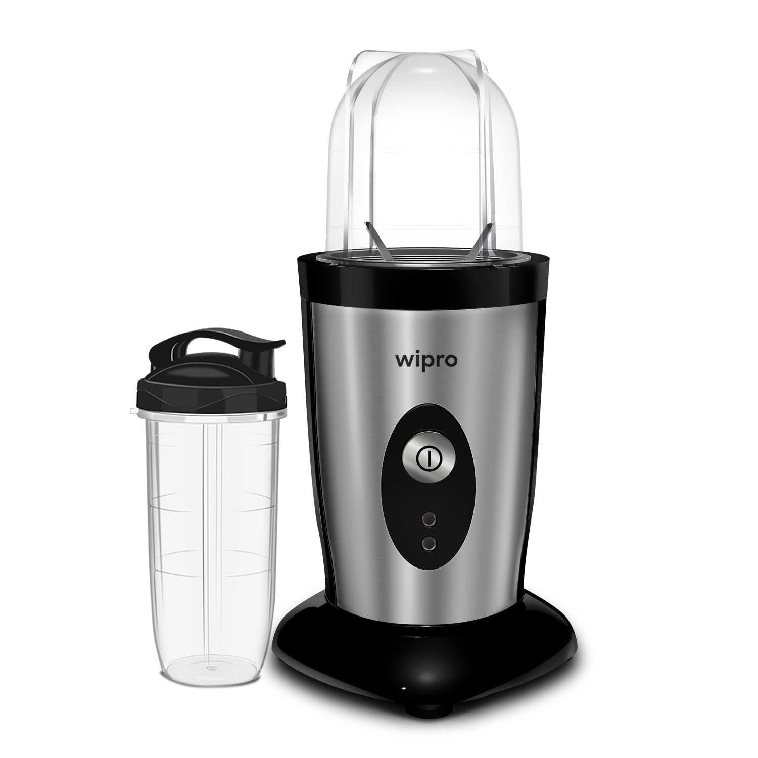 Wipro Elato Fcb 104 Countertop Blender | 400 Watts Powerful Copper Motor | 2 Unbreakable Jars | Intelligent Sensor Technology | 