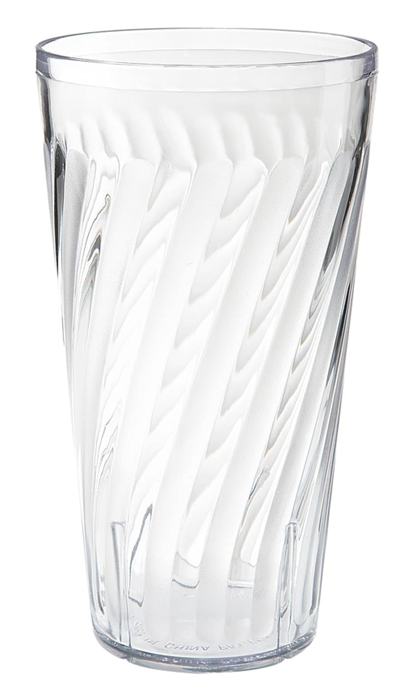 G.E.T. 2232-1-CL Clear 32 oz. Tumbler, Break Resistant Dishwasher Safe San Tahiti Tumblers Collection (Pack of 12)