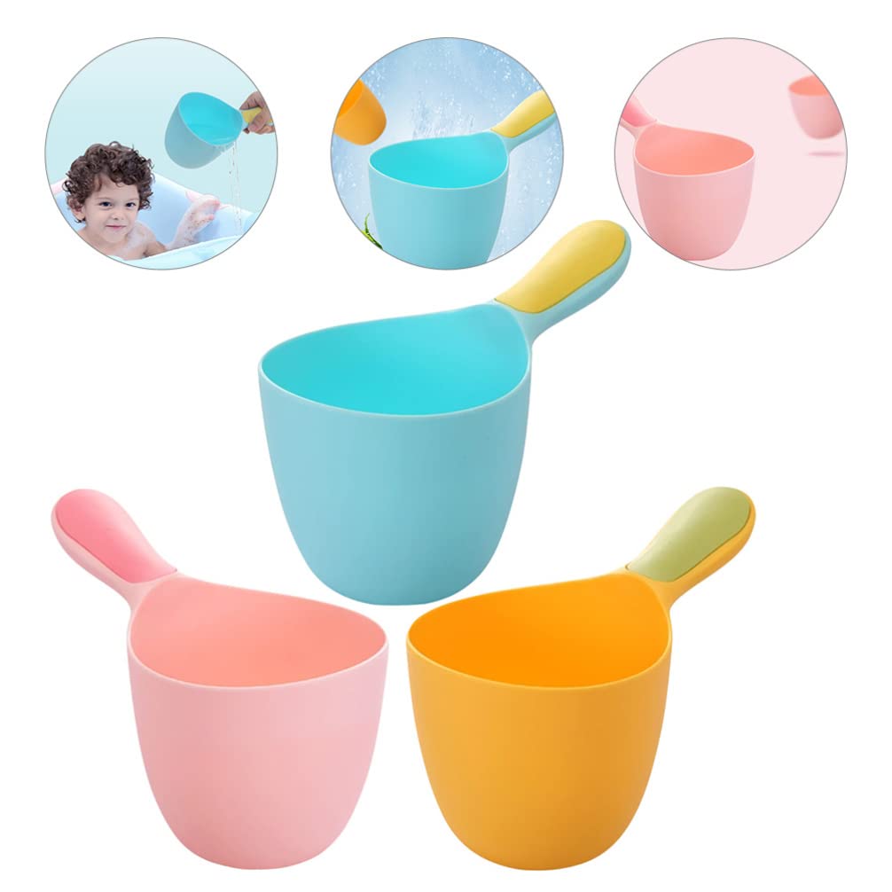 Ultechnovo Plastic Water Ladle, Bath Ladle, Dippers, Bathroom Hair Washing Water Scoop For Kitchen Bathroom Kids Shampoo