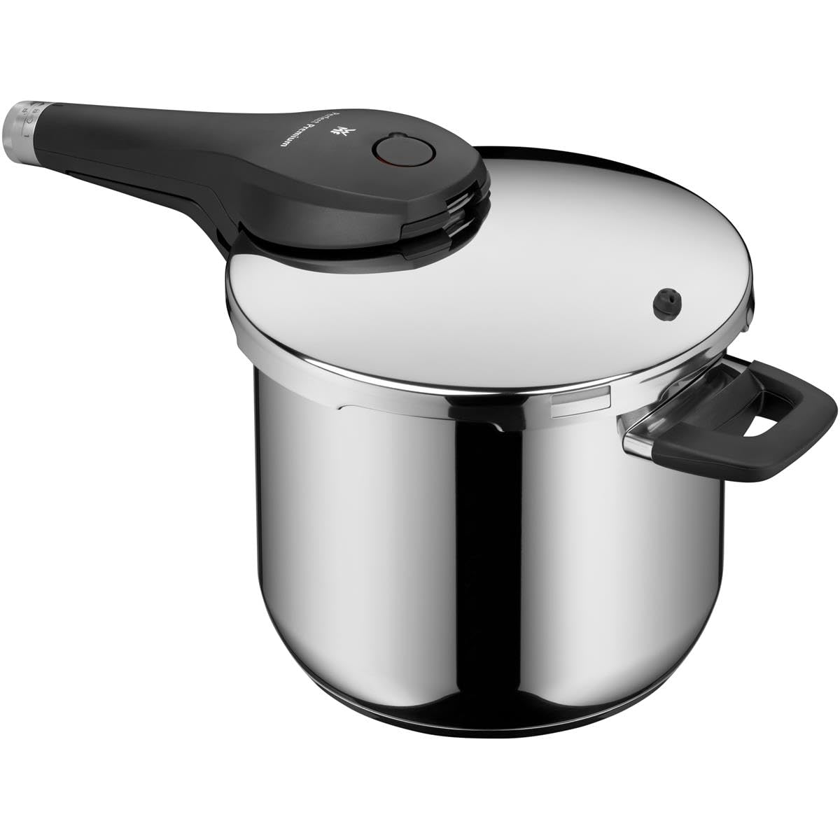WMF Perfect Premium 6.5 L Pressure Cooker 22 cm, Stainless Steel, Transparent, 22 cm
