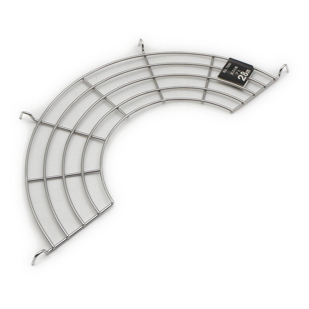 Kobo Aizawa 70280 Silver Tempura Rack, 11.0 x 5.5 inches