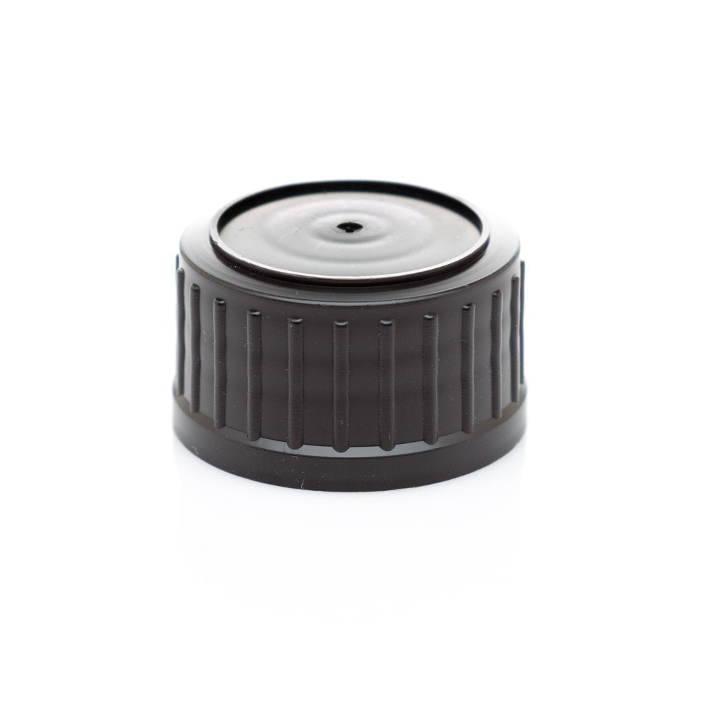 Infinity Jars 500 Ml (17 Fl Oz) Black Ultraviolet Square Glass Oil Bottle With Plastic Pour Spout