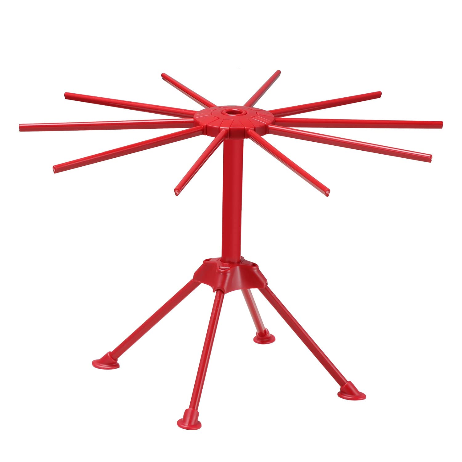 Ourokhome Collapsible Pasta Drying Rack, Plastic Foldable Homemade Fresh Spaghetti Stand Dryer Noodle Hanger For Kitchen With 10