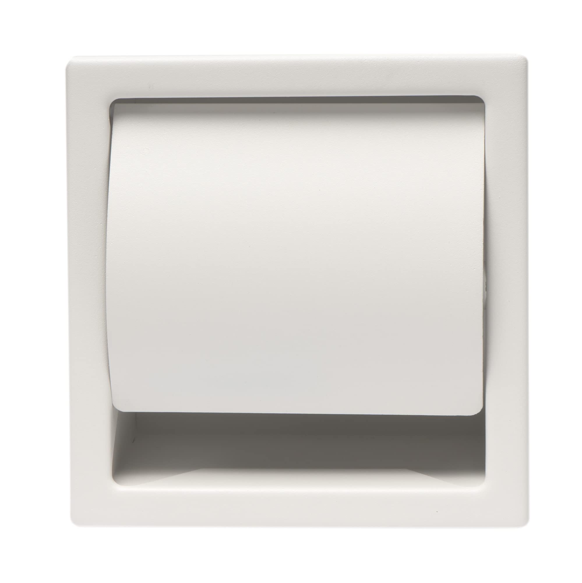 Alfi Brand Abtpc77-W Toilet Paper Holder, White Matte