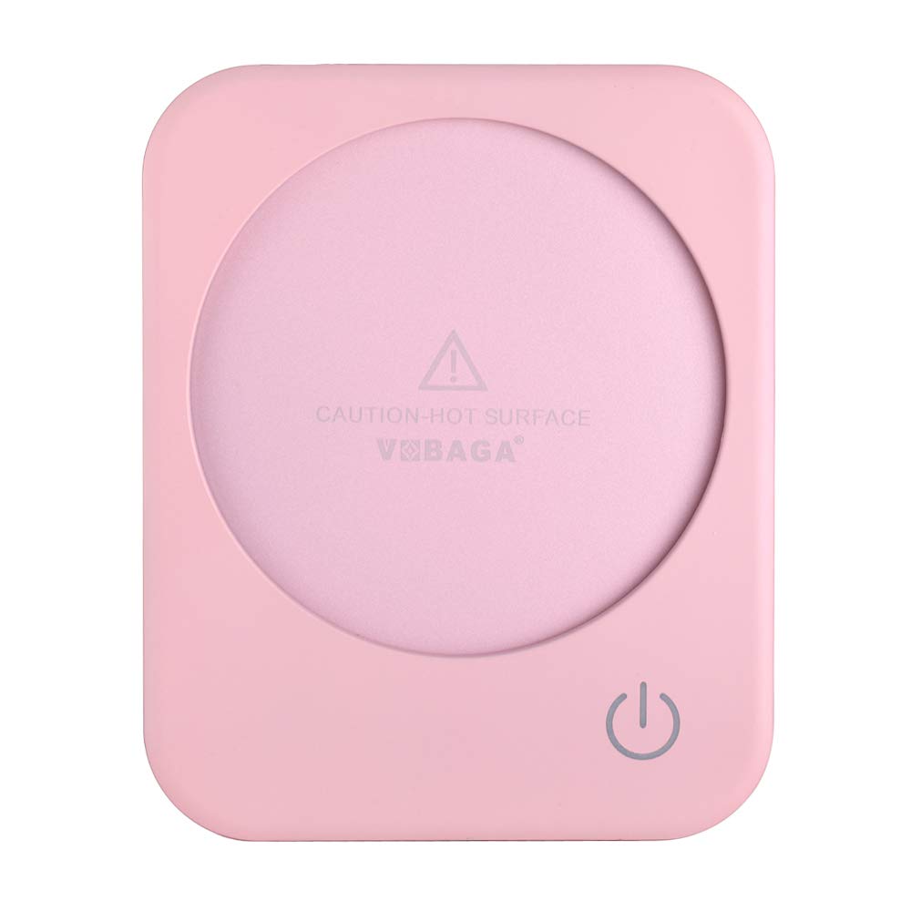 Vobaga Coffee Mug Warmer With 4 Hours Auto Shut-Off, Coffee Warmer Plate For Office Home Desk Use With 3 Temperature Settings, E