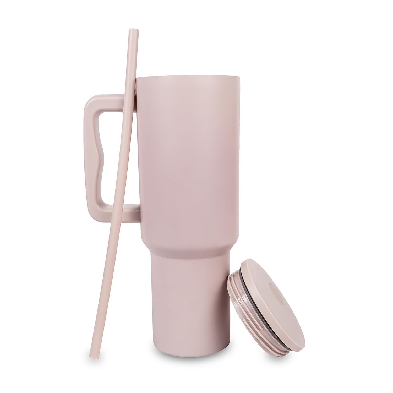 Truesole Stainless Steel Tumbler With Lid And Straw  Leak Proof Travel Mug For Hot And Cold Drinks  Perfect For Adults And Kid