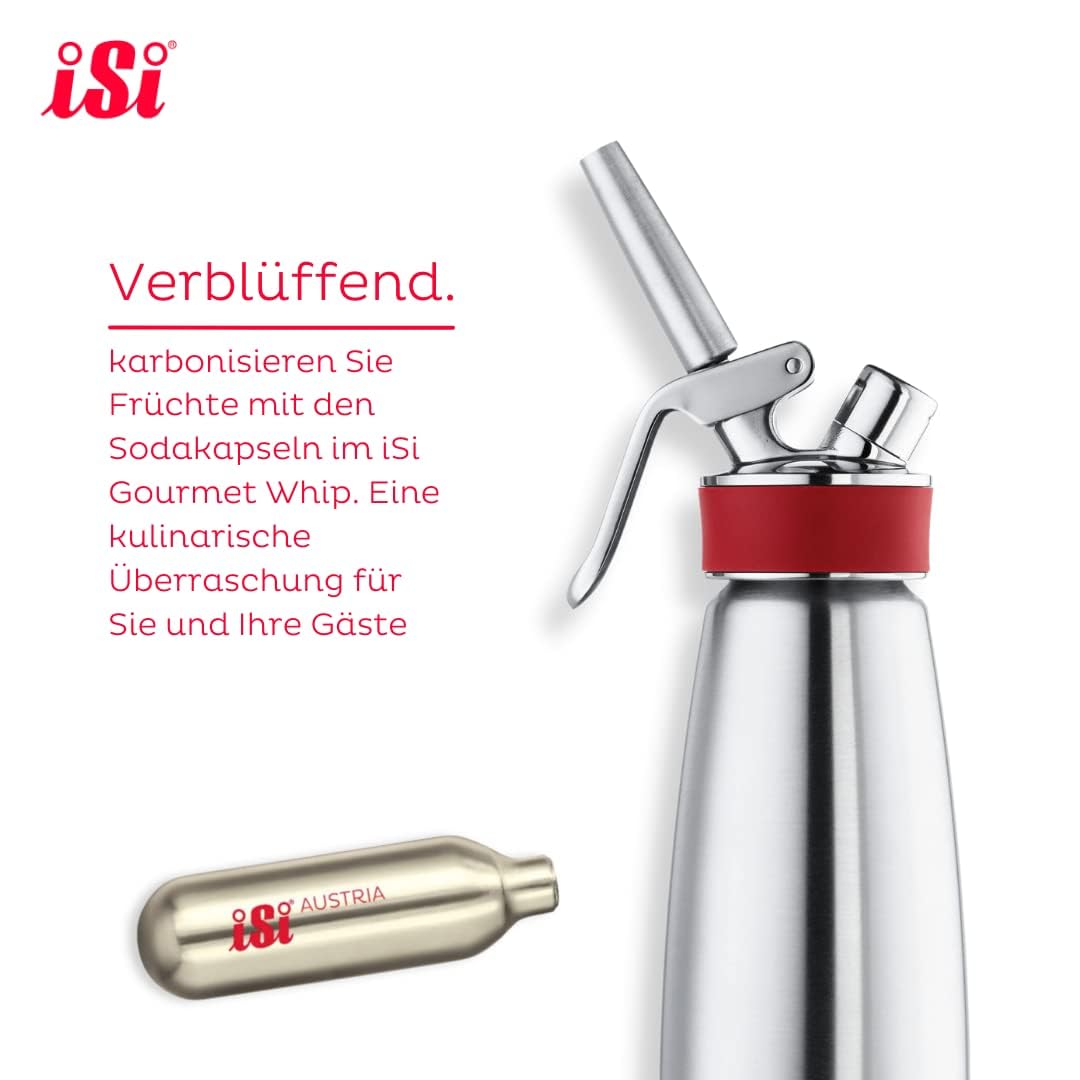 Isi North America Isi 30 Ct Soda Chargers, Gold