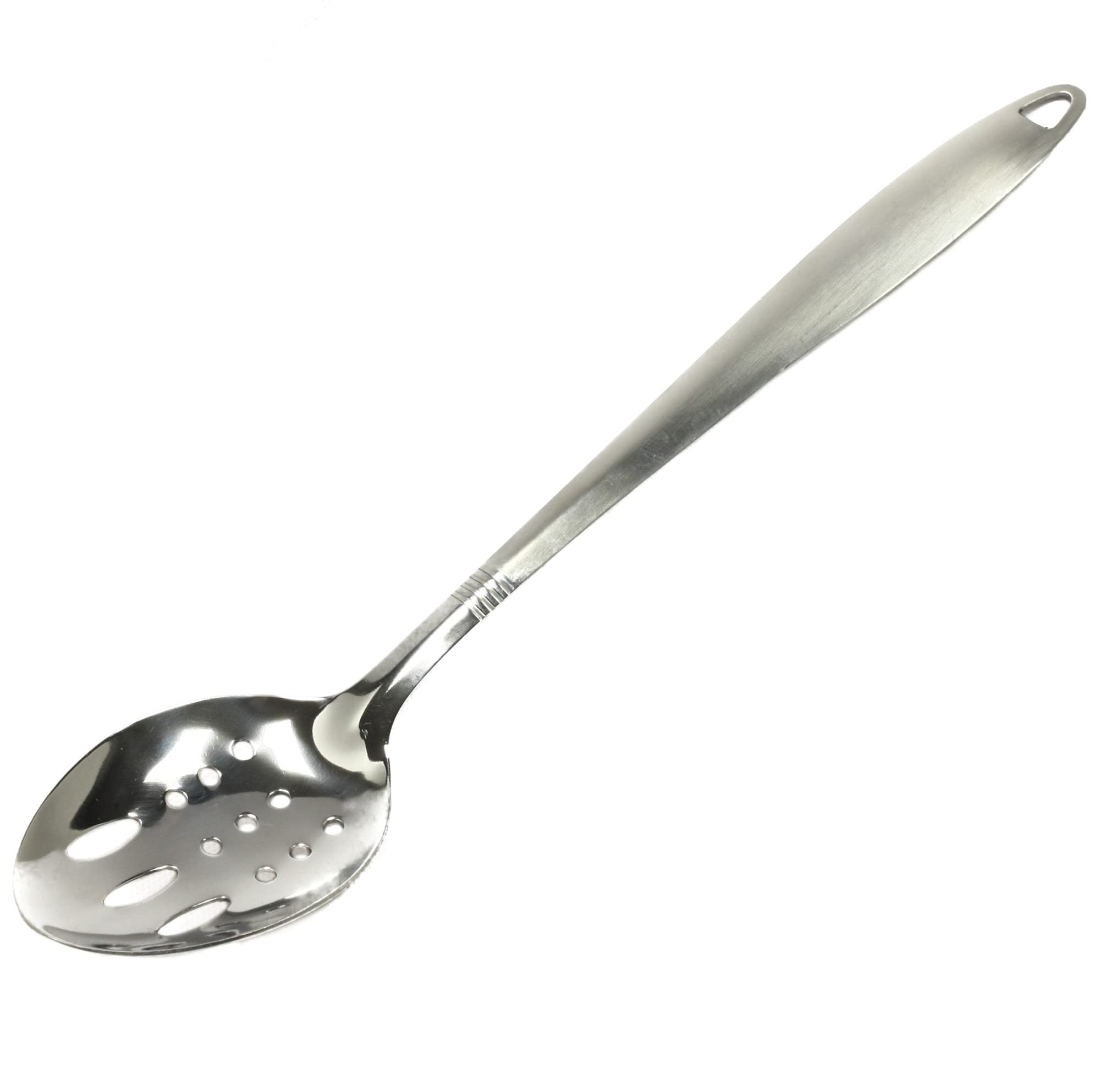 Chef Craft Select Slotted Spoon, 13 Inch, Stainless Steel