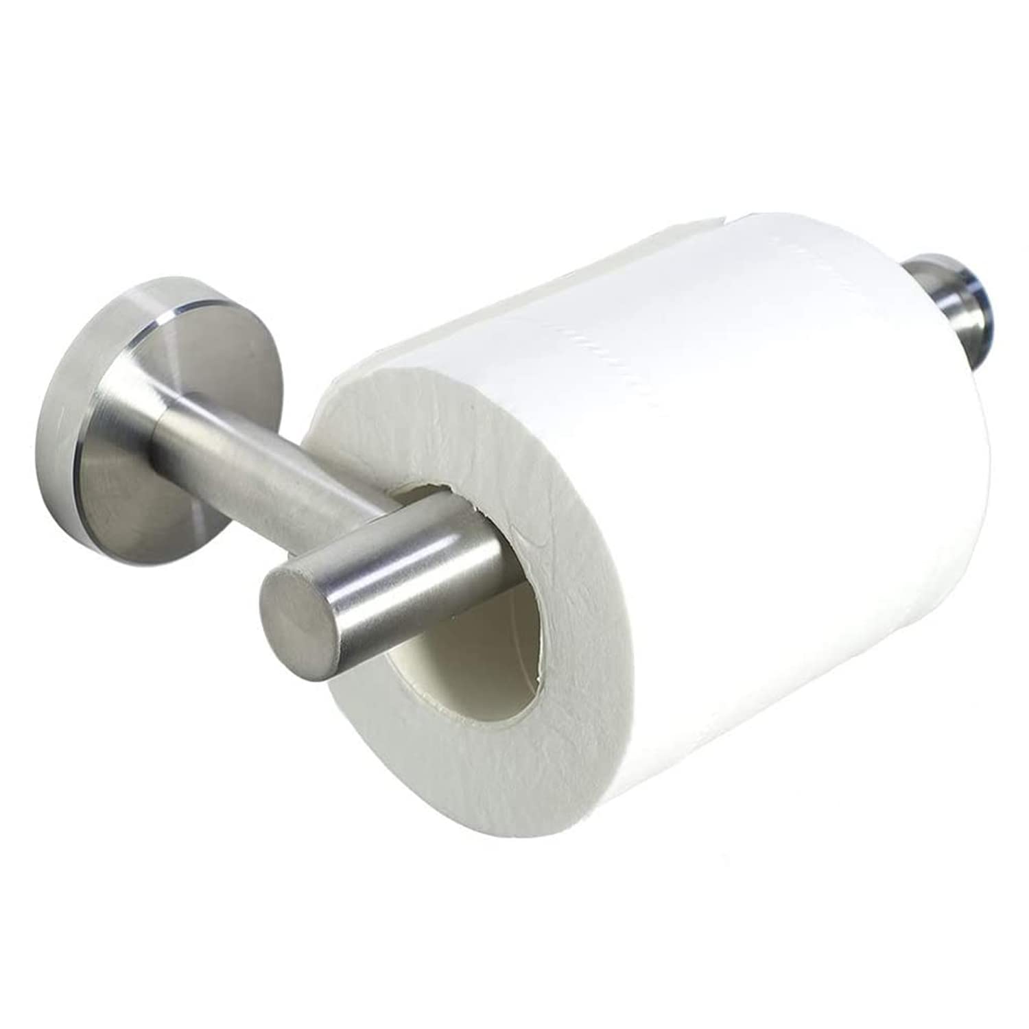 Tocten Toilet Paper Holder-Toilet Paper Roll Holder Wall Mounted For Bathroom, Thicken 304 Stainless Steel Drilling Tissue Paper