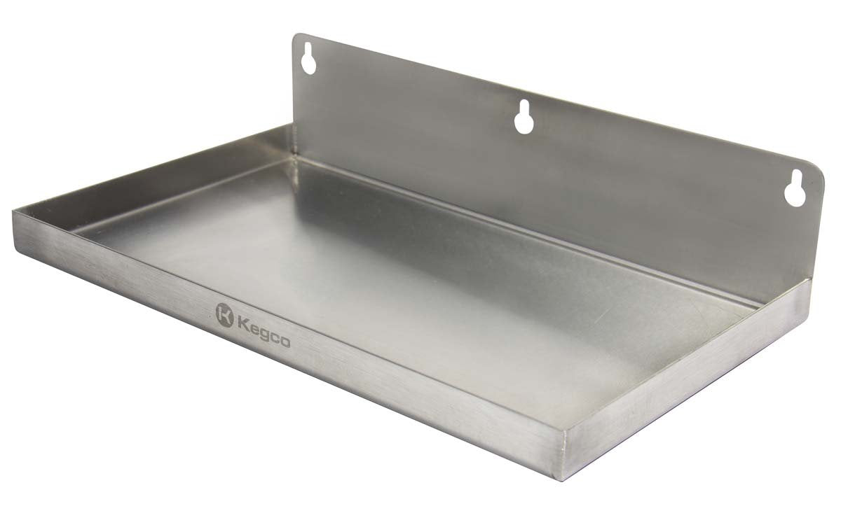 Kegco Sewm-127 Drip Tray, 12'' X 7'', Stainless Steel