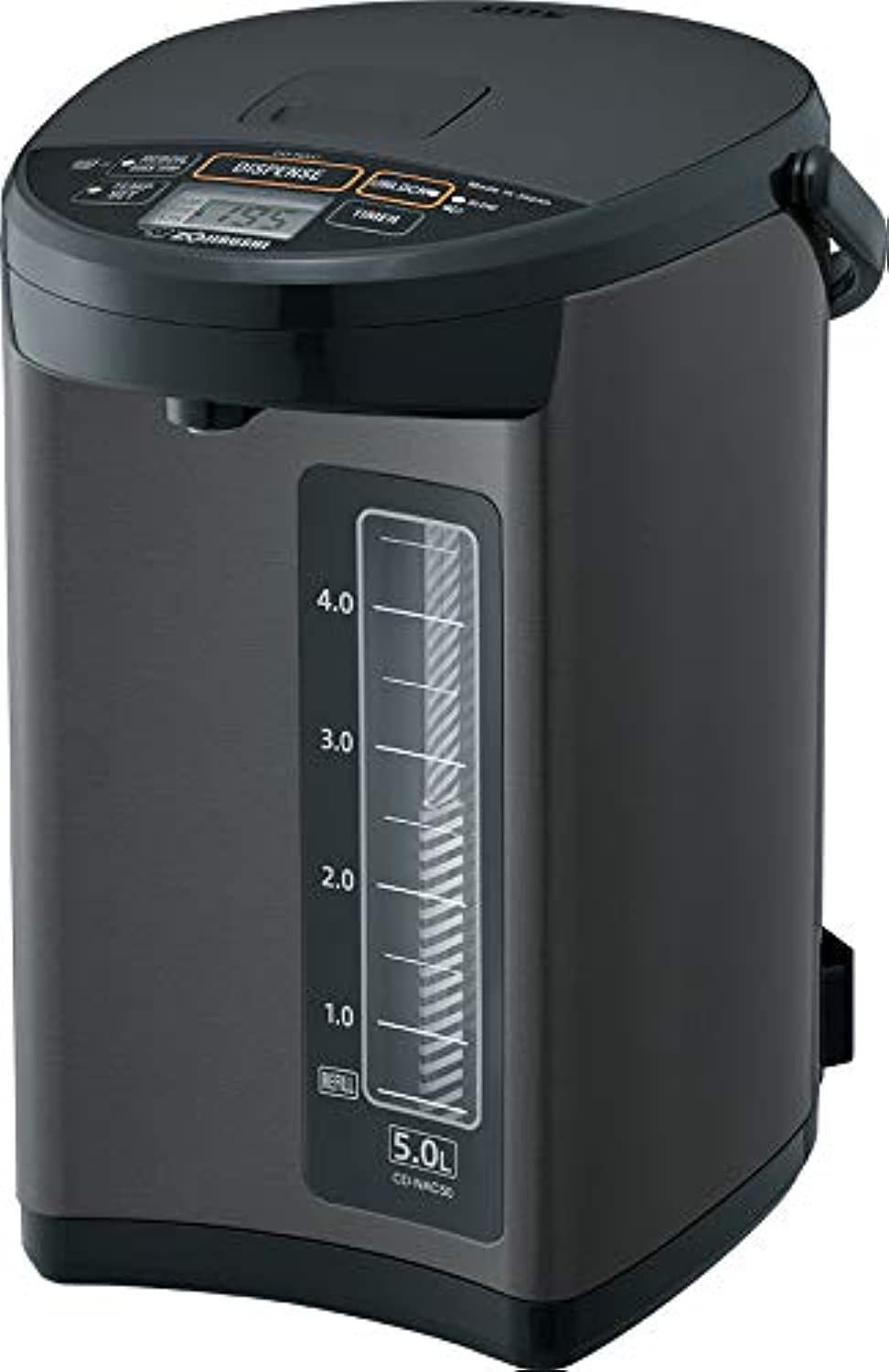 Zojirushi Cd-Nac50Bm Micom Water Boiler And Warmer (5-Liter, Metallic Black)