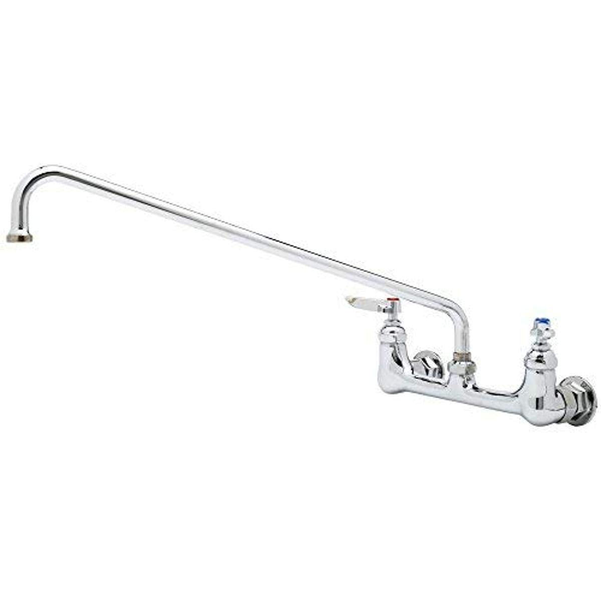 TS Brass B-0230 T & S Brass Utility-Sink-faucets, Chrome