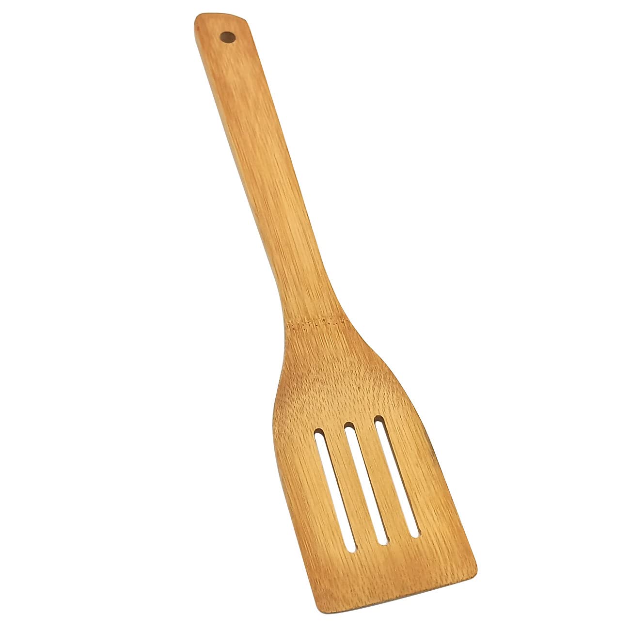 Wooden Spatula - 11.8    Bamboo Utensil Kitchen Cooking Tools Spoon, Stir Fry And Mixing, Essential Tools, Natural And High Heat