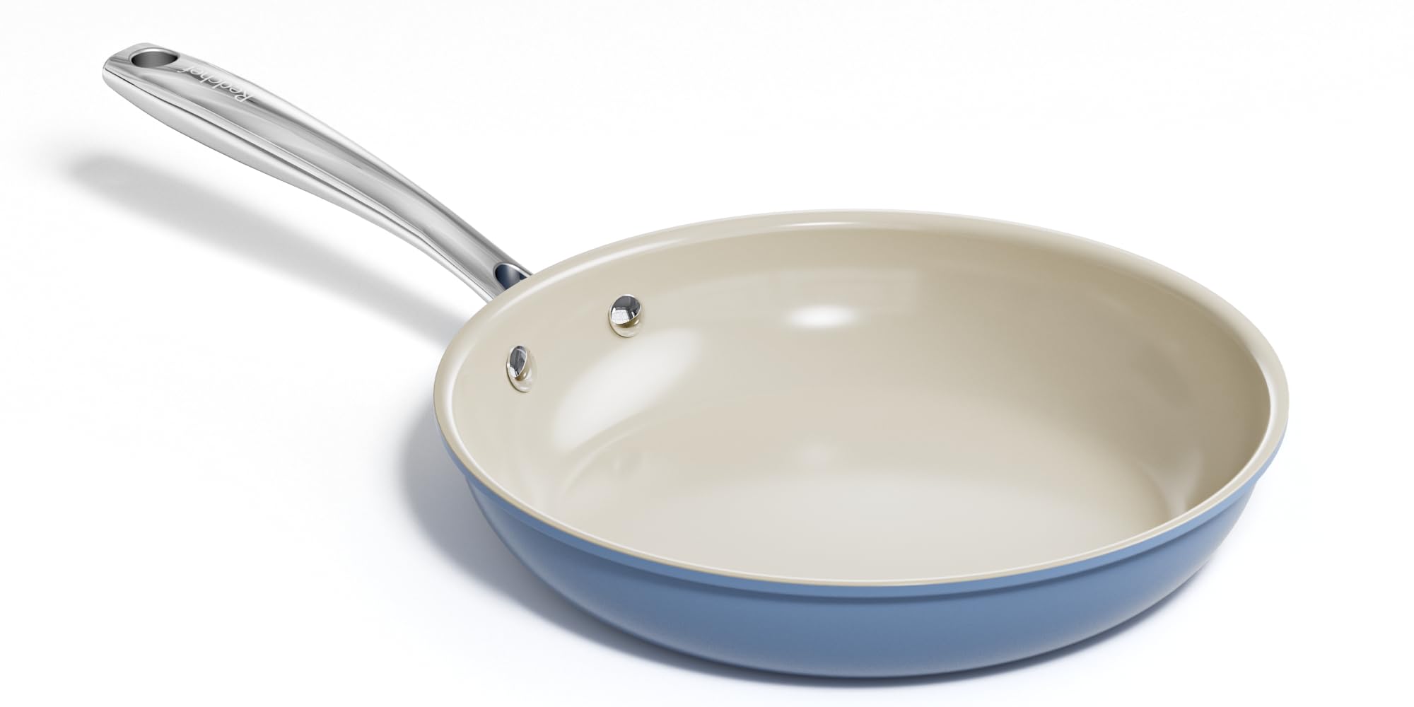 Redchef Nonstick Frying Pan Skillet, Ceramic Non-Stick Saute Pans, 9.5 inch Cooking Fry Pan with Stay Cool Handle, All Stovetops