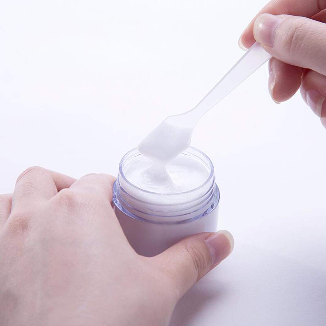 12Pcs 15 Gram 15Ml 0.5Oz Refillable Black Plastic Screw Cap Lid With Clear Base Empty Plastic Container Jars For Nail Powder Bot