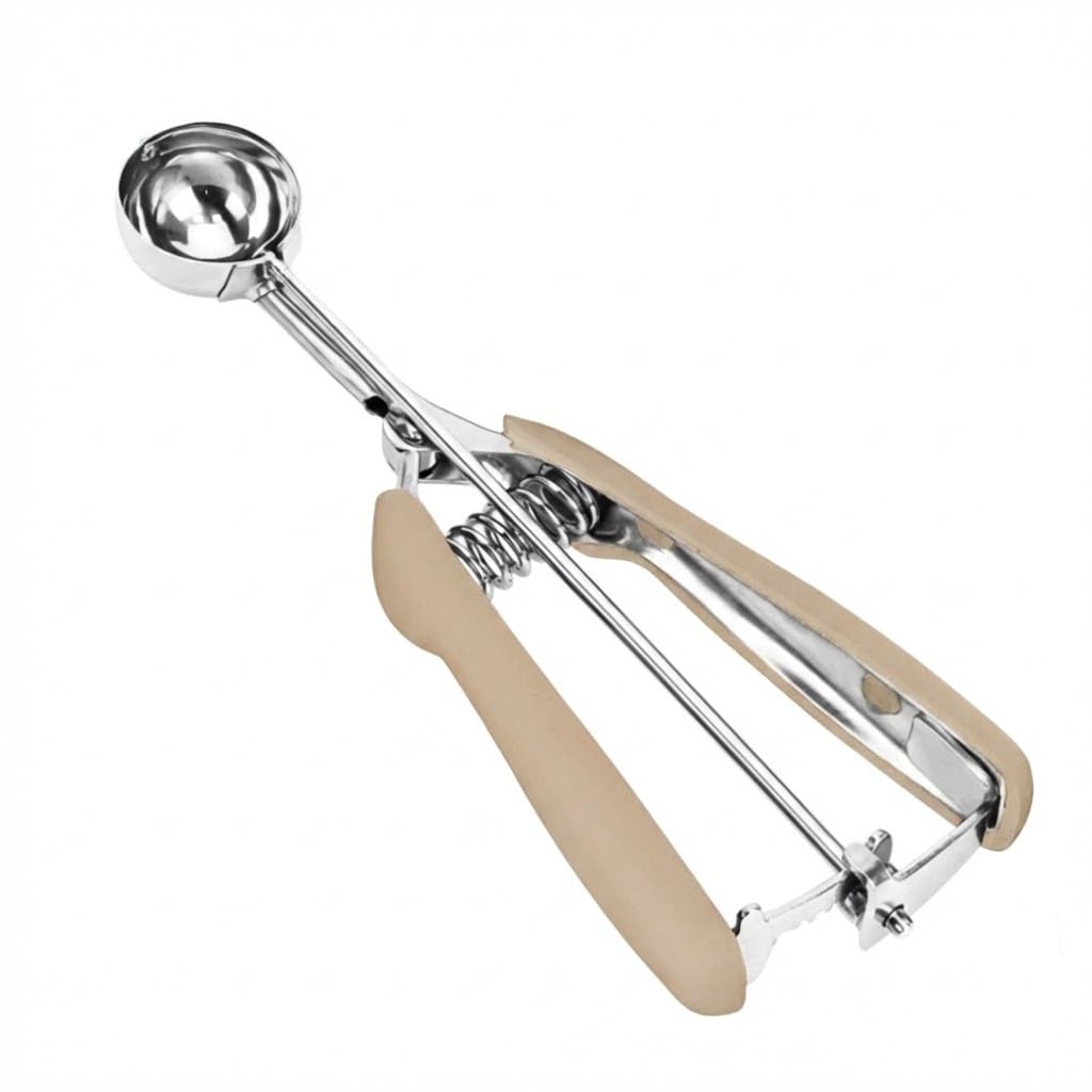 Mini Cookie Scoop, 2Tsp/10ml/0.34oz Cookie Scoops for Baking, 18/8 Stainless Steel Cookie Scooper for Baking, Cookie Dough Scoop