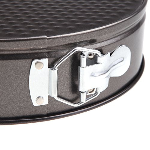 Gabkey 7 Inch Springform Interlocking And Leak-Proof Seal Carbon Cake Springform Pan