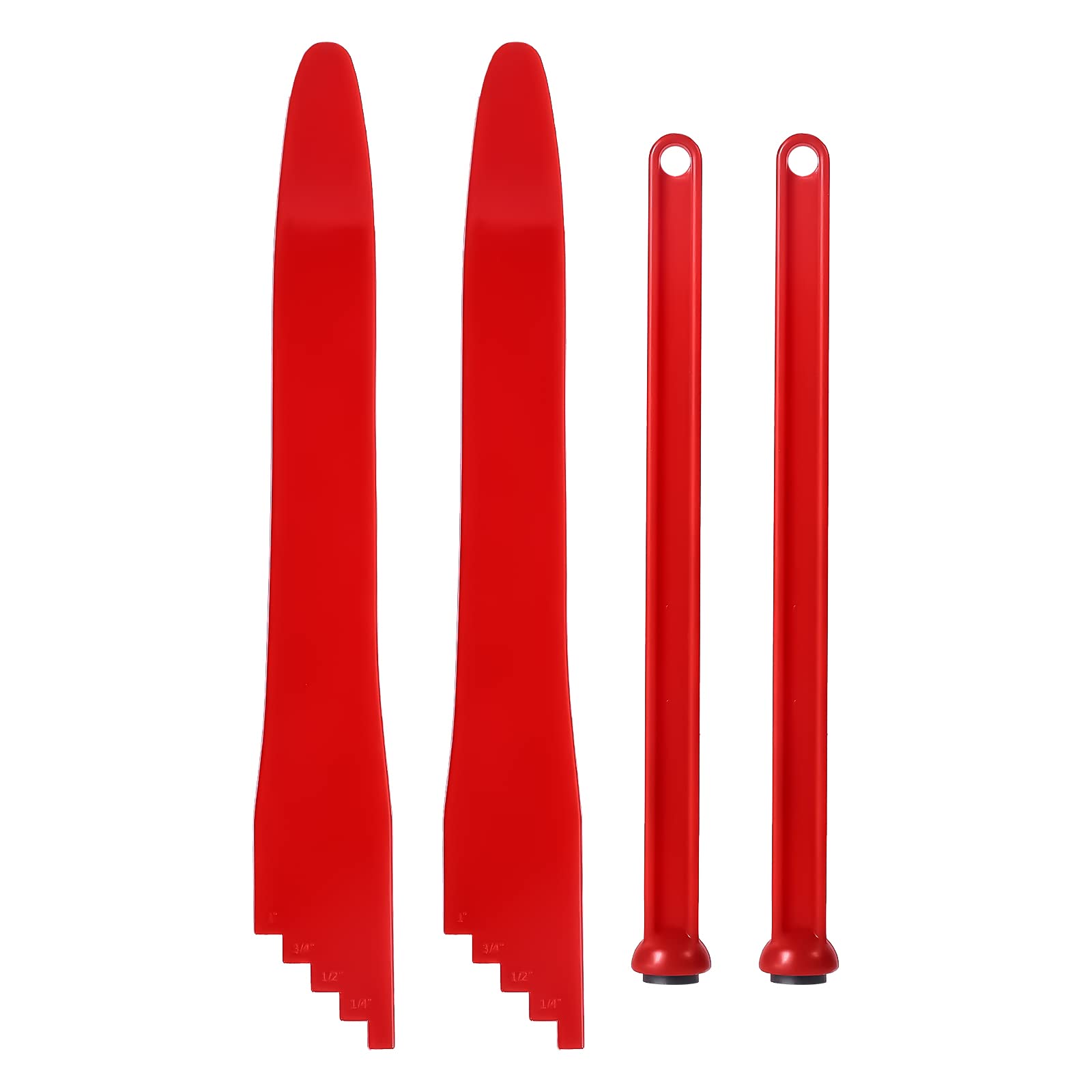 Savita 4Pcs Canning Kit, 2Pcs Magnetic Can Lid Lifter 2Pcs Bubble Remover Tool Canning Bubble Popper For Canning Tools Preservin