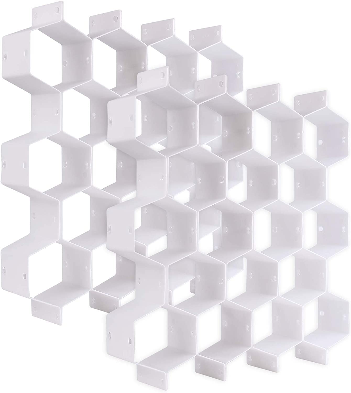 JIAKAI Honeycomb Drawer Organizer
