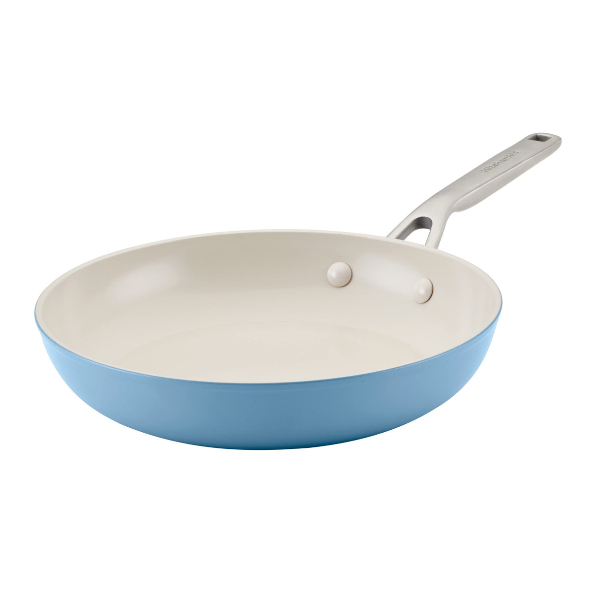 Kitchenaid Hard Anodized Ceramic Nonstick Frying Pan/Skillet, 10 Inch, Blue Velvet