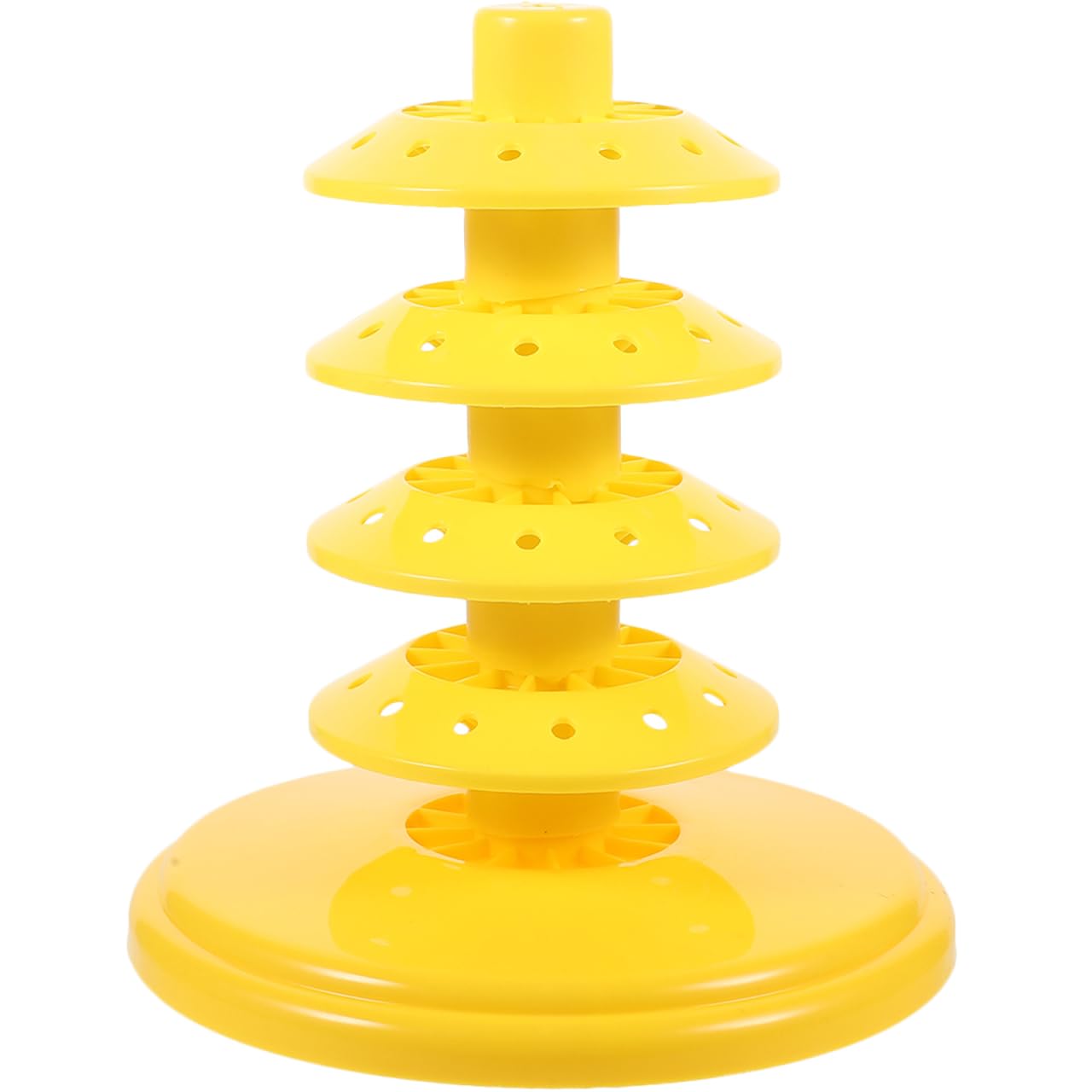 PRETYZOOM Adjustable Lollipop Display Stand 4-Layer Candy Holder Desktop Rack for Birthday Party Wedding Dessert Shop Marshmallo