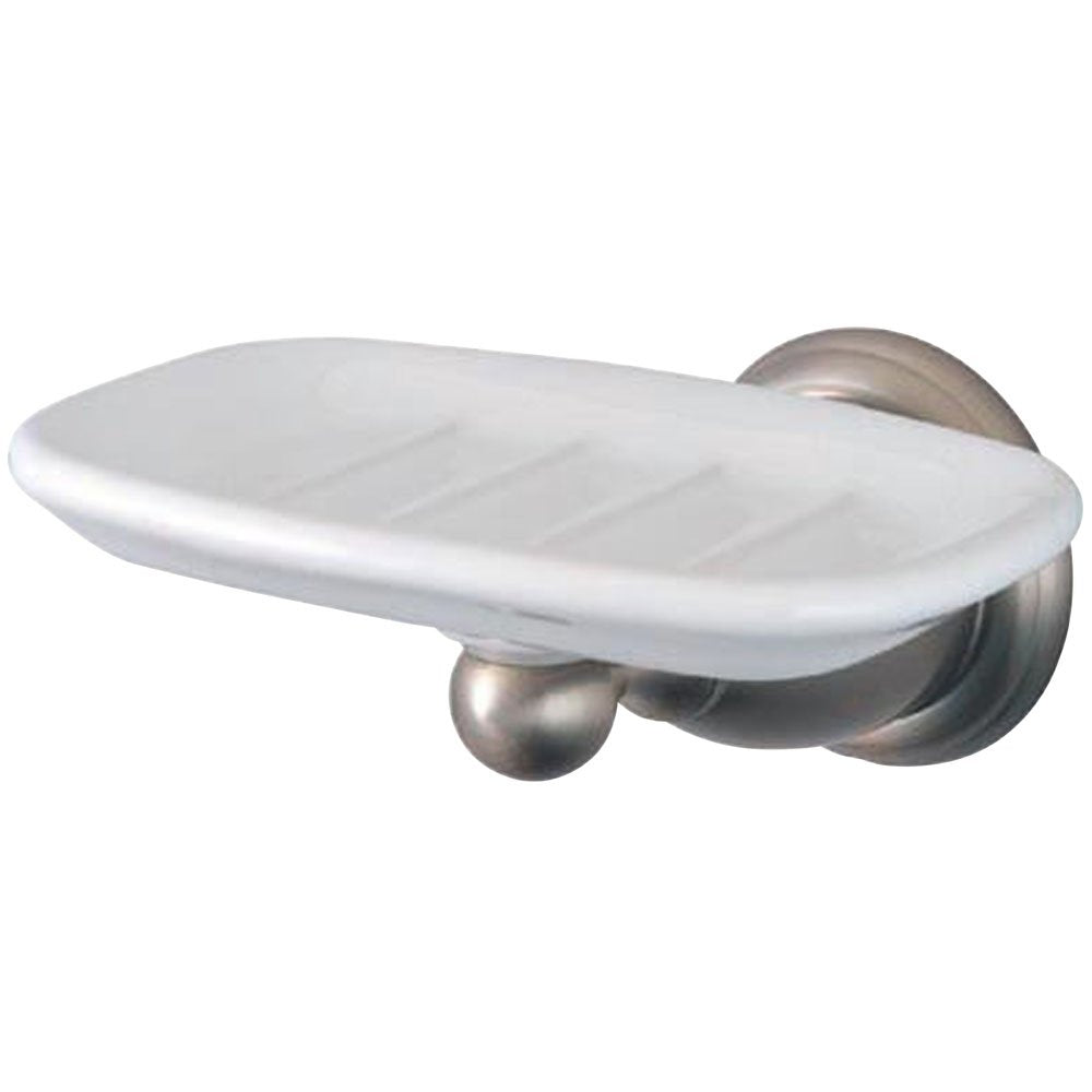 Kingston Brass BA1755SN Heritage Wall-Mount Soap Dish  Brushed Nickel