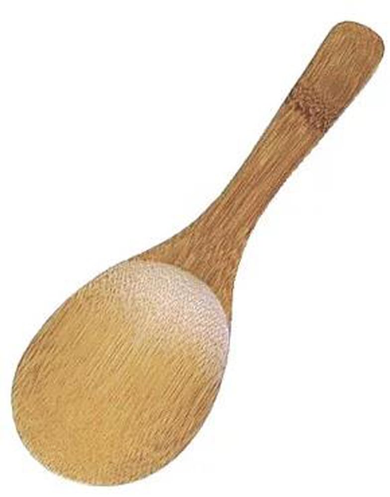 Maruju 15091 Carbonized Bamboo Rice Ladle, 7.9 inches (20 cm)