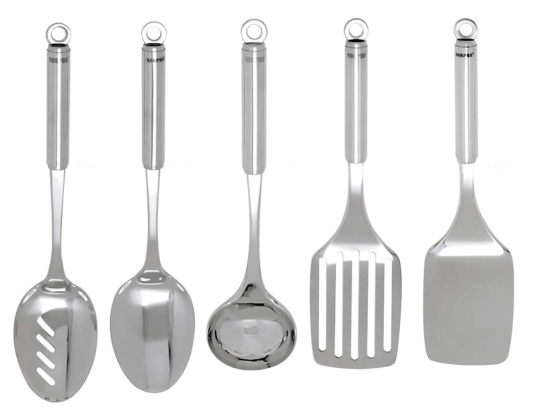 Krona Stainless Steel Slotted Spoon 13''/33Cm