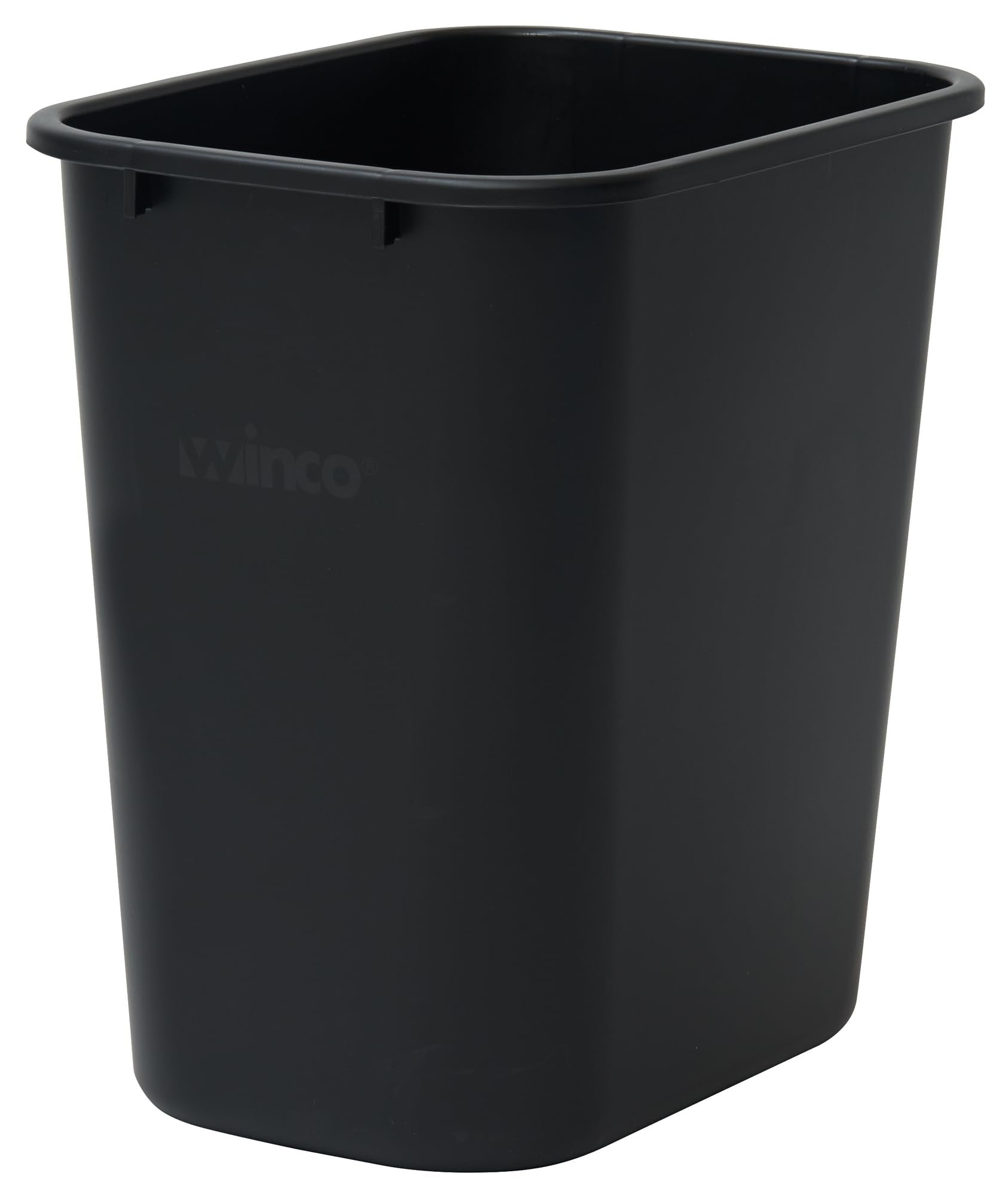 Superior Popcorn Company Pwr-28K Waste Basket, 7 Gallon, Black