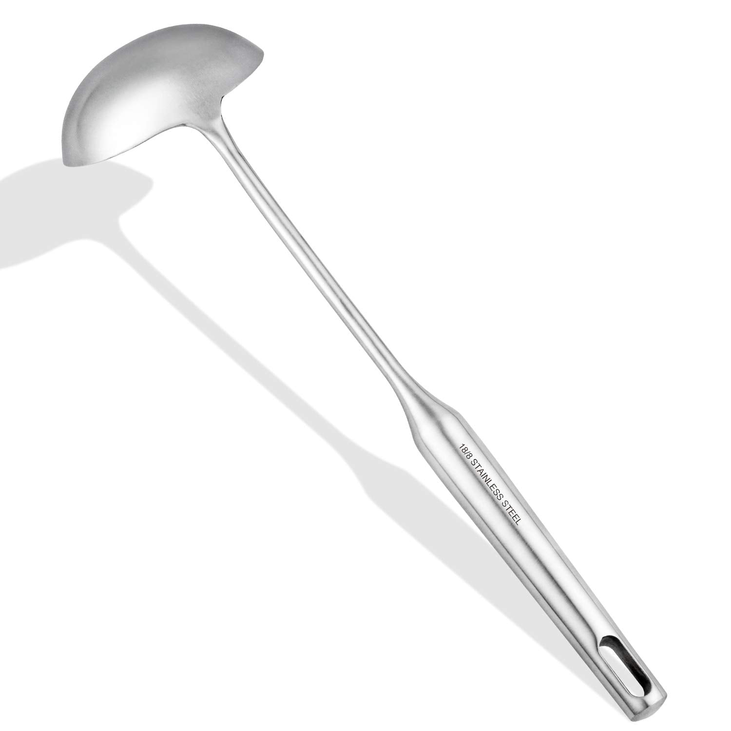 Rj Legend 304 Stainless Steel Soup Ladle 3.7'' - Safe Way To Cooking & Frying Food, Smooth Finish And Round Edges With Heat Resi