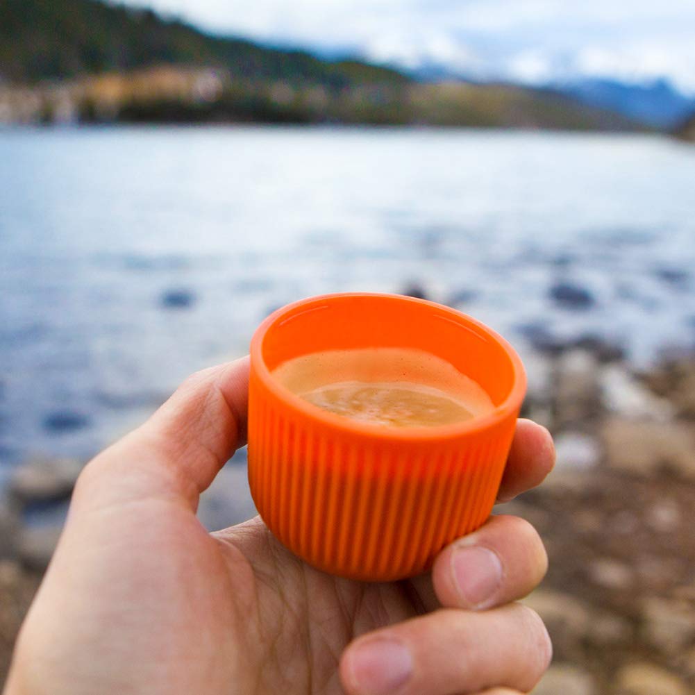 Wacaco Nanopresso Portable Espresso Maker, Upgrade Version Of Minipresso, 18 Bar Pressure, Small Travel Coffee Machine, Manually