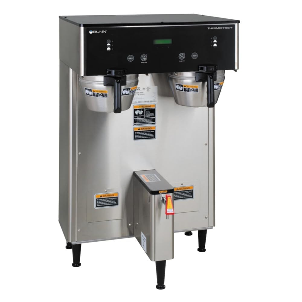 Bunn 34600.0006 Dual TF DBC BrewWise ThermoFresh Coffee Brewer, 16.3 Gal/Hr