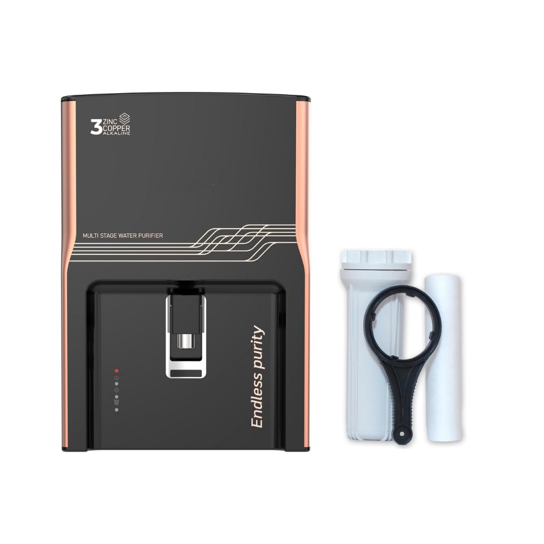 Aqua Ultra XIlent 11L Mineral Ro+Uv+Alkaline Water Purifier With Goodness Of Copper Mineral, Multistage Purification With Fully