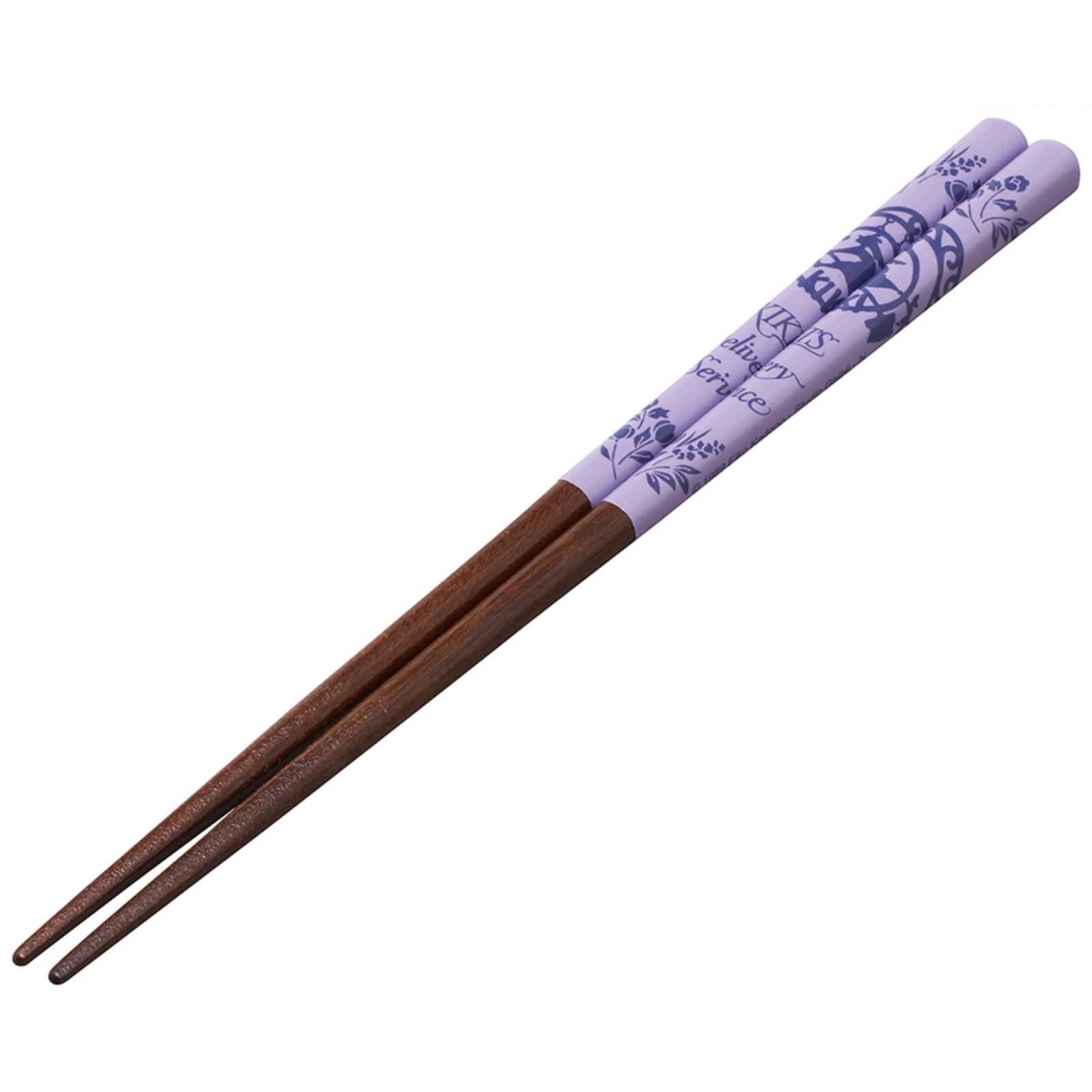 Kiki'S Delivery Service Wooden Chopsticks (Purple) - Authentic Japanese Design