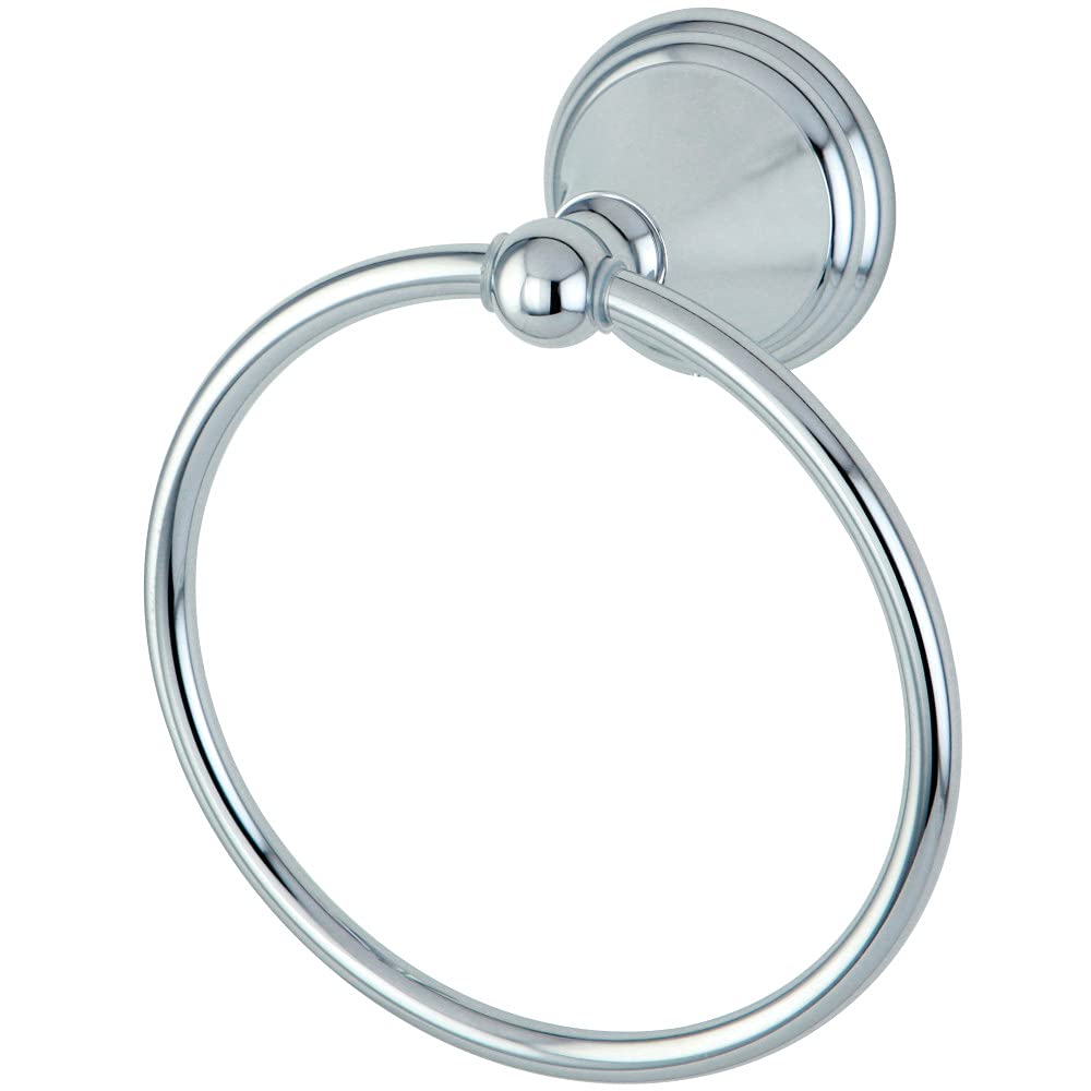 Kingston Brass BA2974C Governor Towel Ring  Polished Chrome
