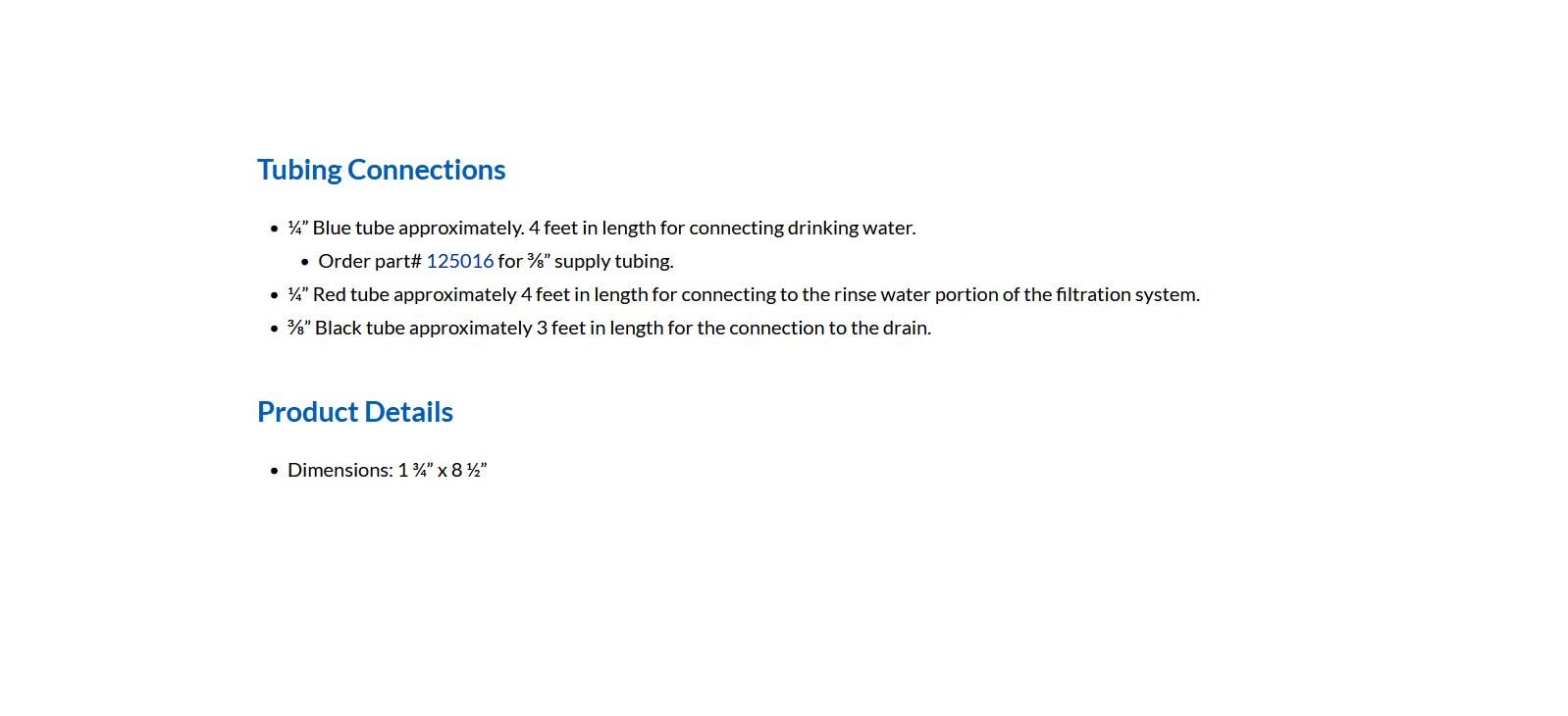 Watts Premier Wp116001 Air-Gap Non-Monitored Faucet For Water Filtration Systems, Chrome