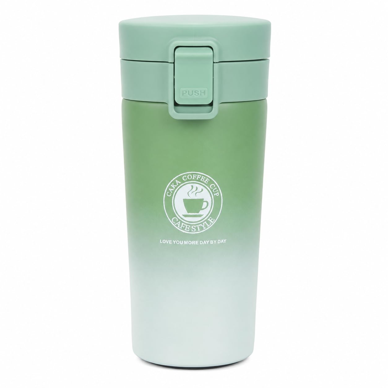 Personalised Stainless Steel Coffee Travel Mug 380 ml, Double Wall Insulated Coffee Cup with Lid for Office, Home & Travel, Hot 