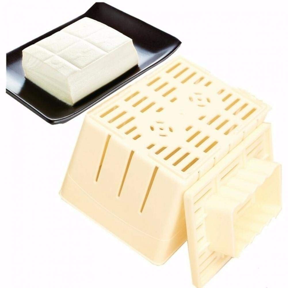 AMOYER 1pc Plastic Tofu Press Mould Tofu Press and Cheese Press for Making Feta Halloumi Mexican Curds Homemade Tofu Soybean Mak