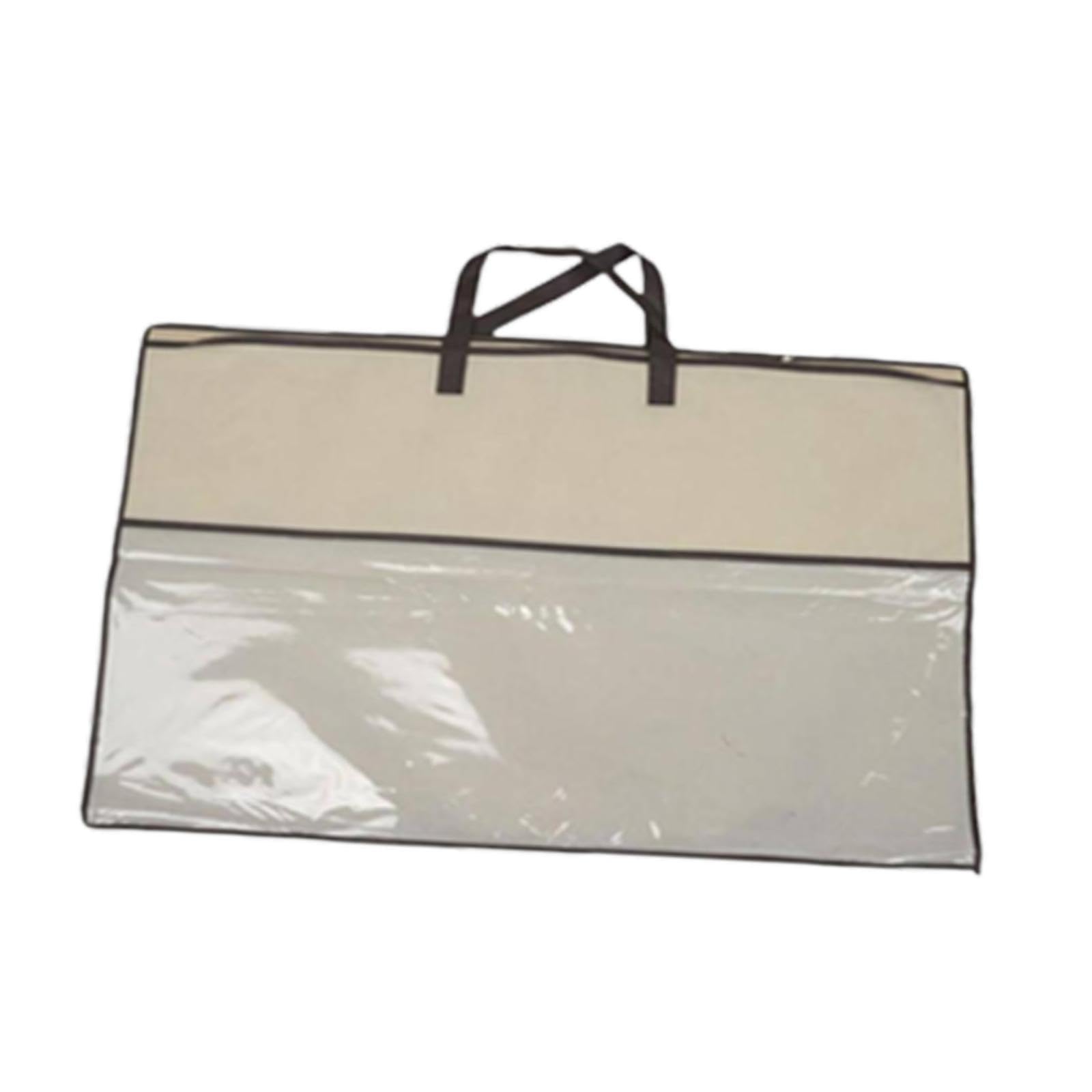 Heavenglow Clothing Organizer With Zipper Blanket Storage Bag For Clothes Pillows Sheet 37X47Cm|Storage Bags|Home Garden
