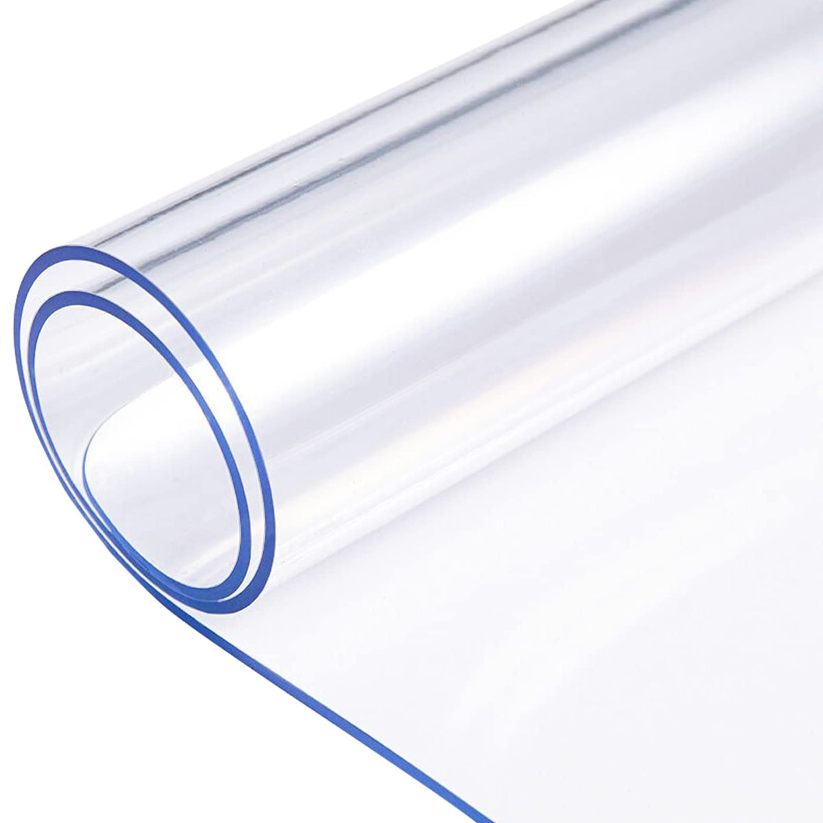 24X40 Inch 1.5Mm Thick Clear Tablecloth Stained Glass Table Top Pvc Vinyl Table Cover Protector Clear Desk Top Waterproof Wipeab