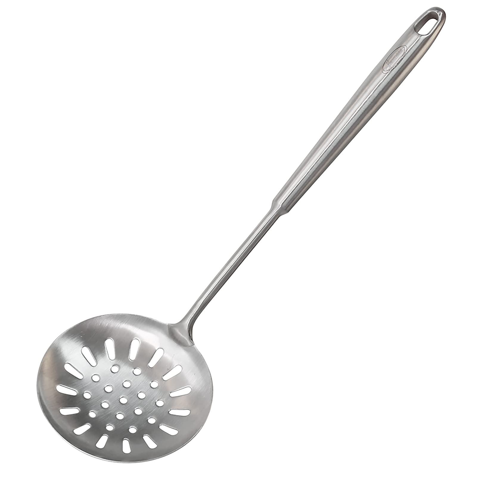 Newness Slotted Spoon, [Rustproof, Heat Resistance, Integral Forming] Durable 304 Stainless Steel Skimmer Spoon With Vacuum Ergo
