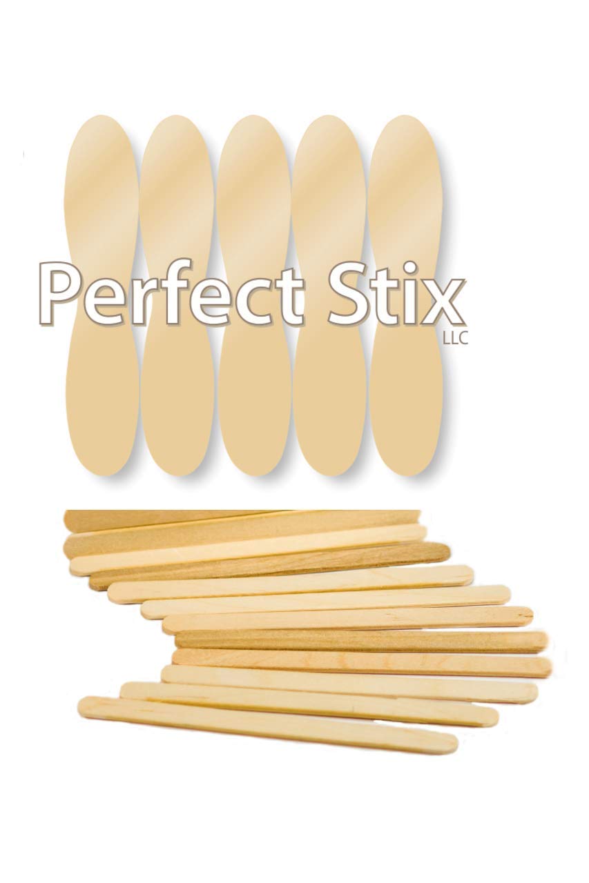 Perfect Stix Popsicle Sticks. Grade A Premium Popsicle Sticks, Pack Of 1000Ct, Food Grade 100% Natural Birch Wood, Premium Stick
