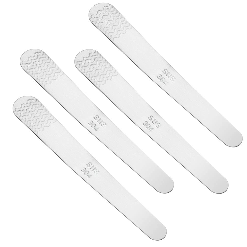 4 Pcs 304 Stainless Steel Dumpling Filling Spoons Ravioli Stuffing Spatulas Scraper Kitchen Gadgets For Cooking Baking Jiaozi Ma