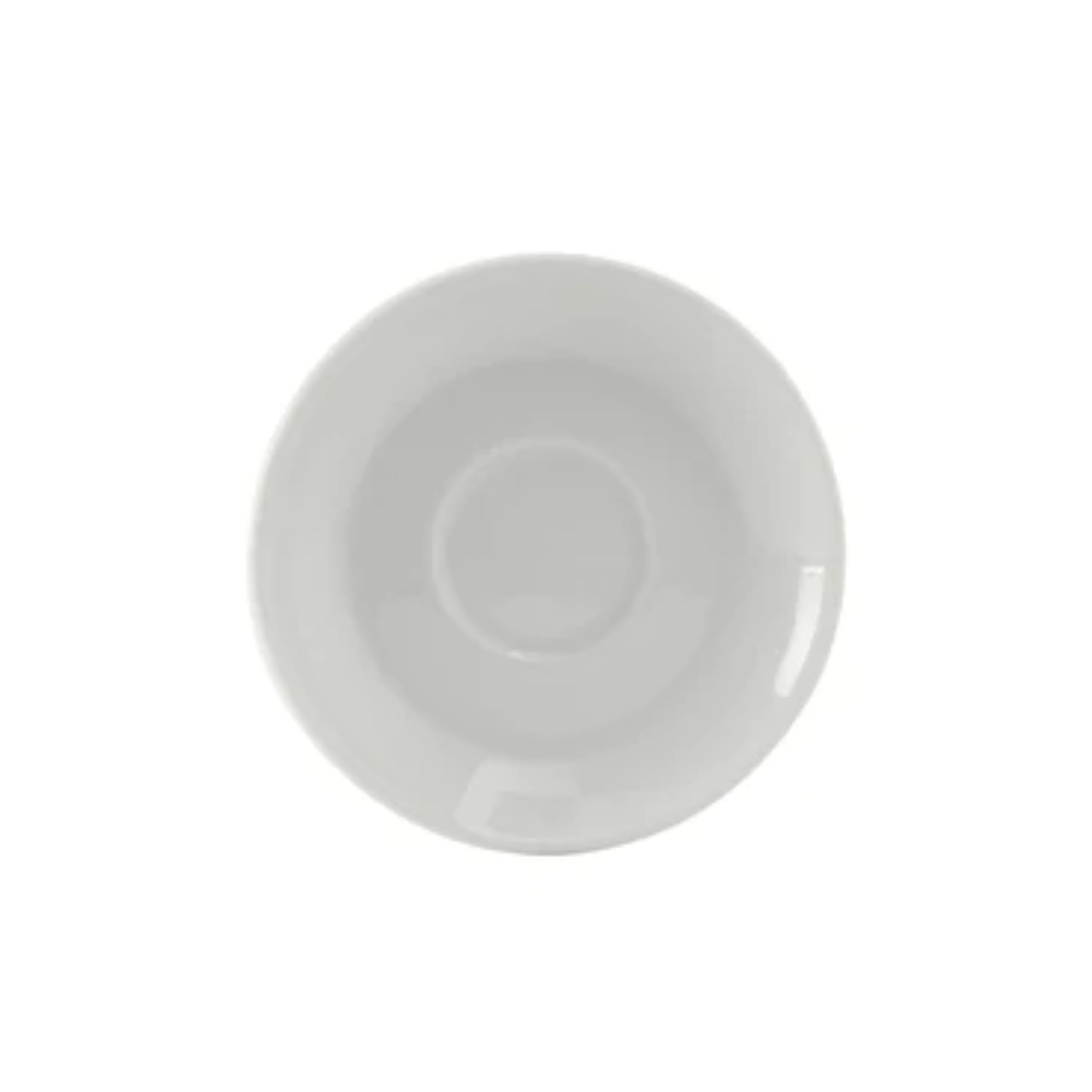 Tuxton China Bpe-0451 Cappuccino Saucer, 4-5/8'' Dia., Round, Microwave & Dishwasher Safe, Oven Proof, Fully Vitrified, Lead-Fre