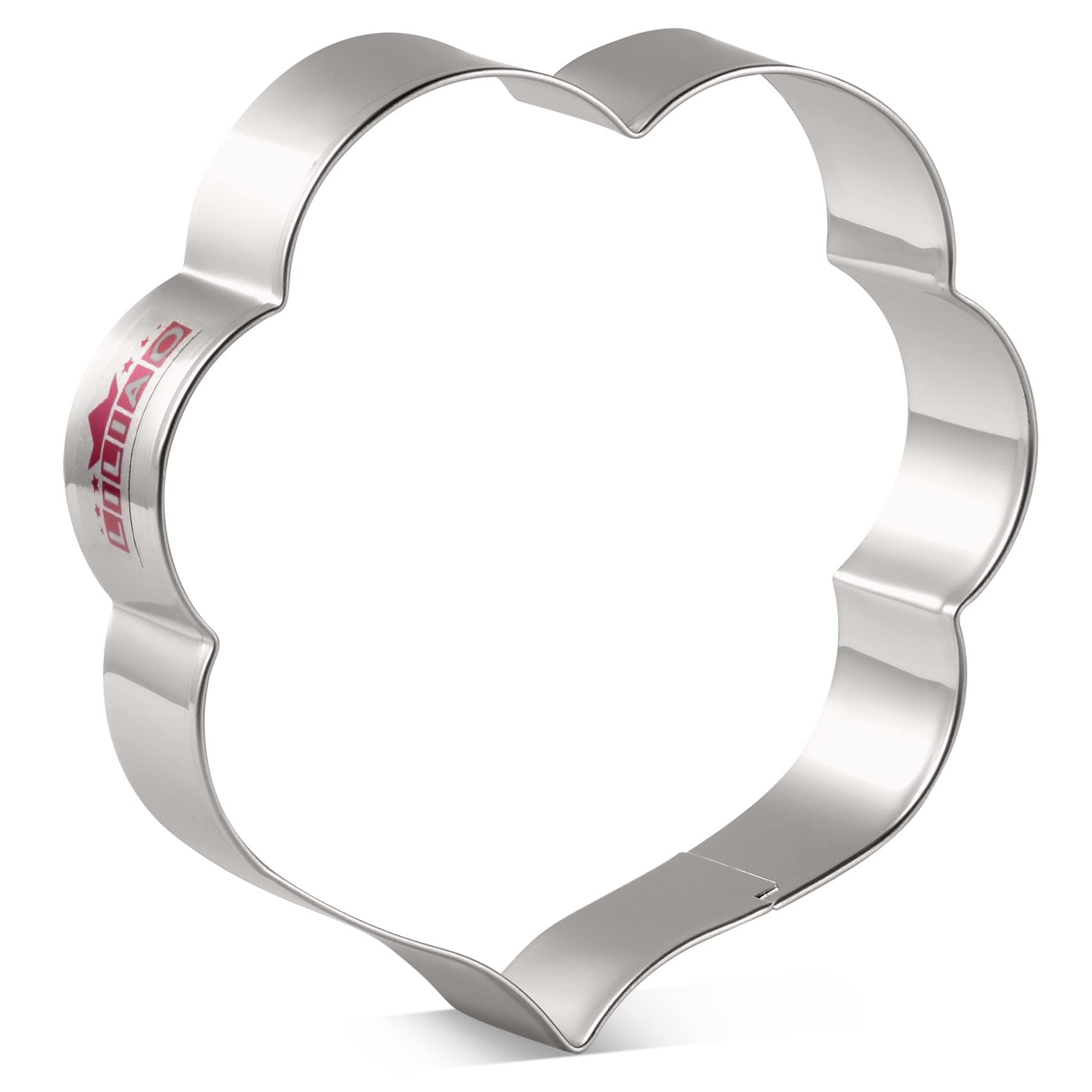 Liliao Plaque Cookie Cutter Frame Sandwich Fondant Biscuit Cutter - 3.8 X 3.7 Inches - Stainless Steel - By Janka